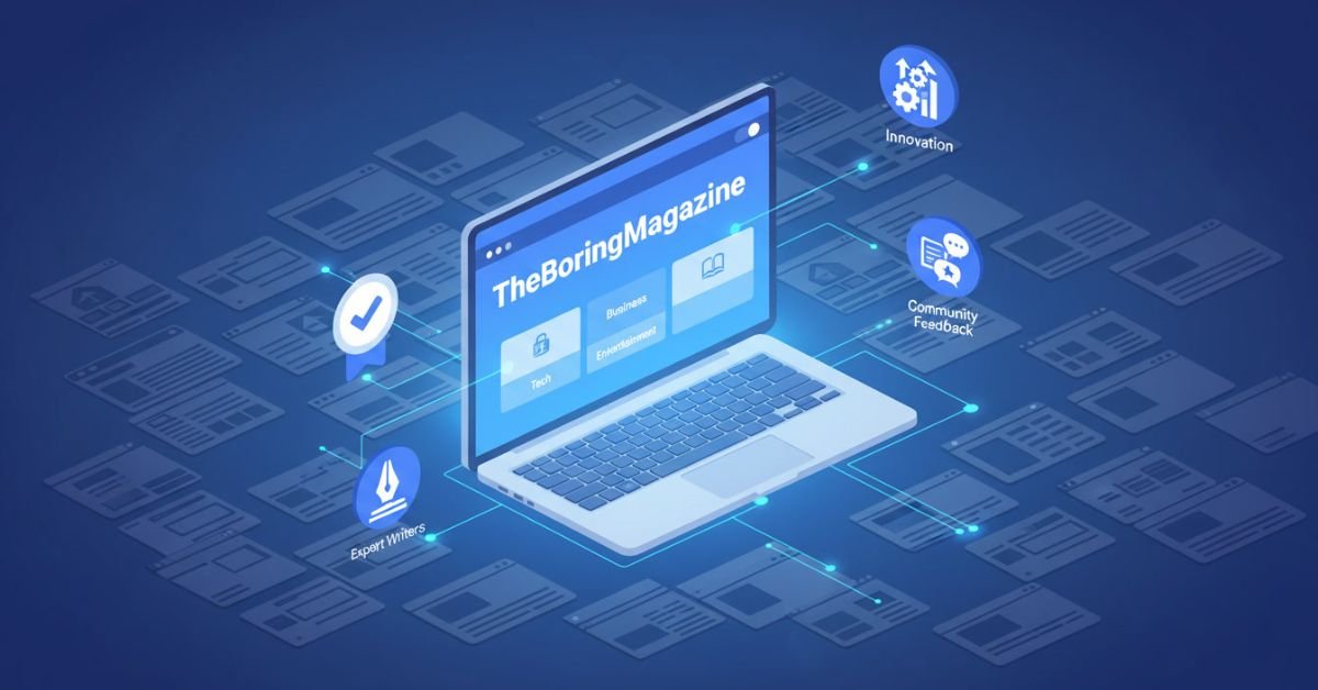 News TheBoringmagazine: Tech, Biz and Digital Hub
