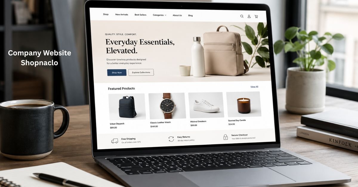 Company Website Shopnaclo: Review and Analysis