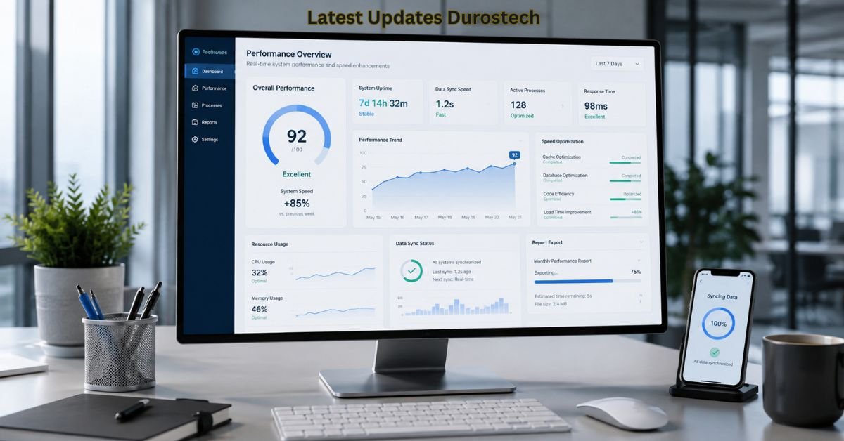 Latest Updates Durostech: Features and Guide