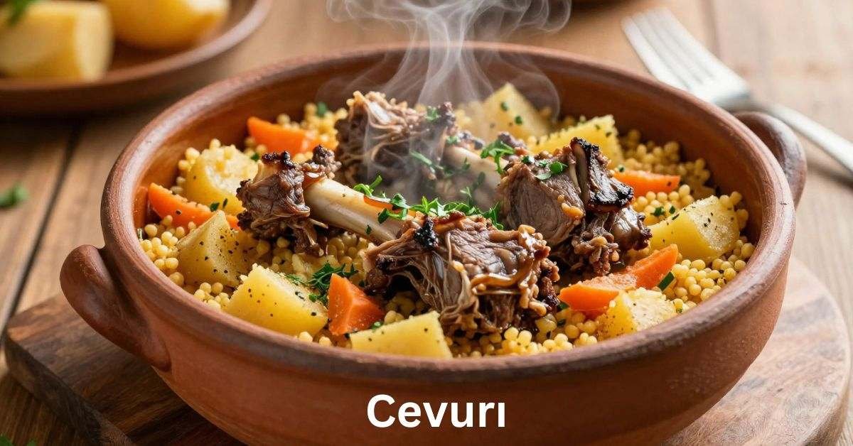 Cevurı: Traditional Turkish Meat and Grain Dish