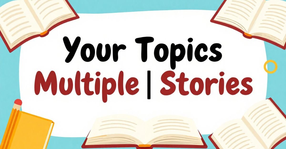 Your Topics | Multiple Stories: Real Voices and Real Impact