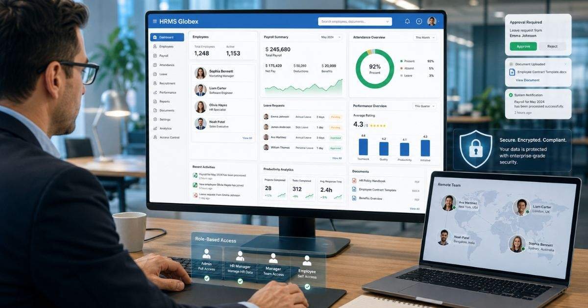 HRMS Globex: Complete User Guide