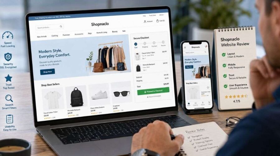 Company Website Shopnaclo: Review and Analysis
