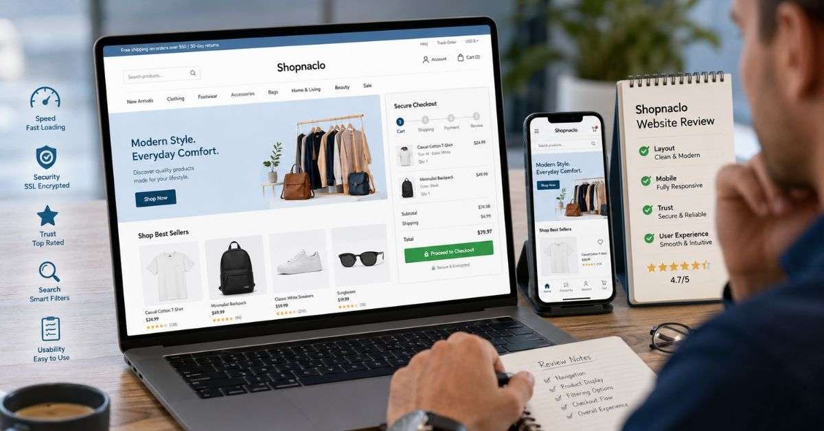 Company Website Shopnaclo: Review and Analysis