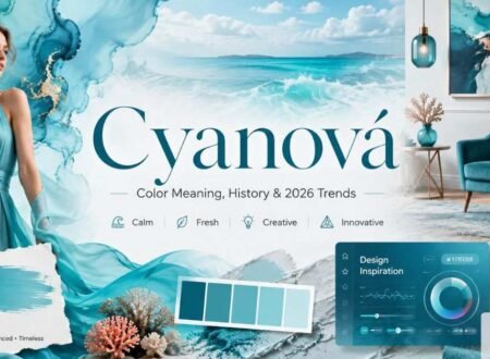 Cyanová: Meaning, Psychology and Design Uses