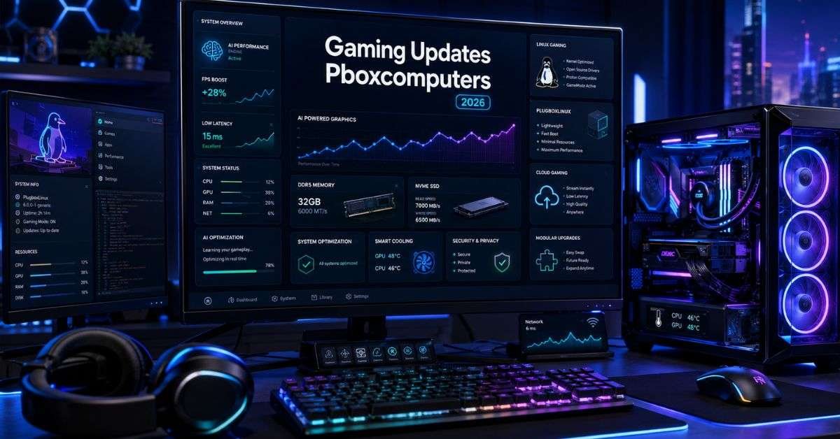 Gaming Updates Pboxcomputers: Tech and Trends
