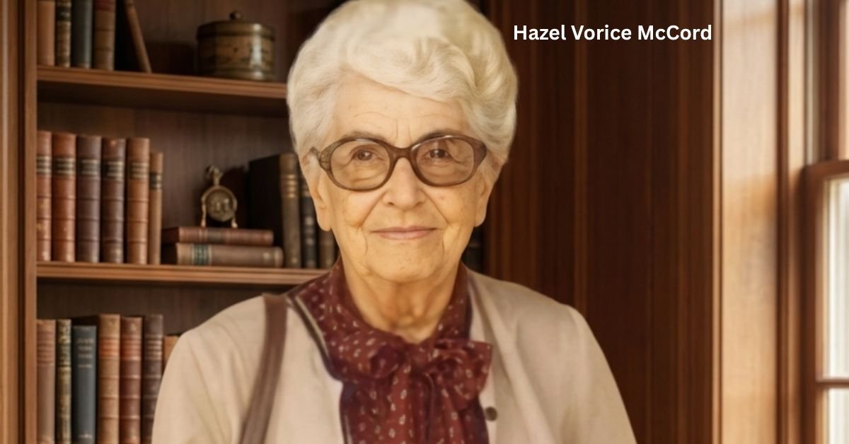Hazel Vorice McCord: Biography and Family Life