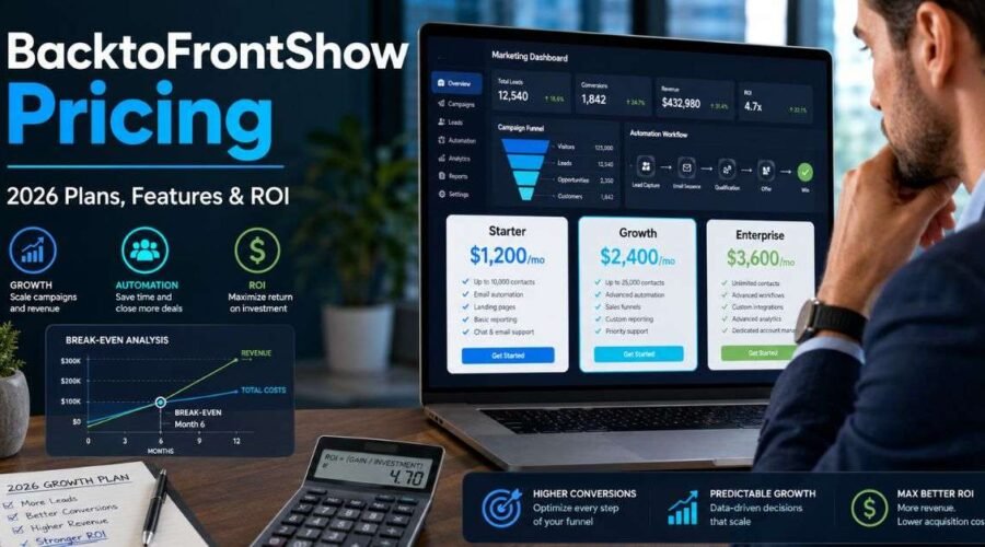 BacktoFrontShow Pricing: Plans and Costs Guide