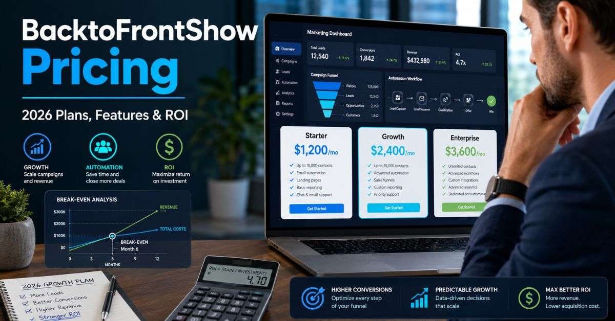 BacktoFrontShow Pricing: Plans and Costs Guide